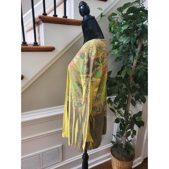 DB Sports Women's Multicolor Polyester Scoop Neck Long Sleeve Pullover Sweater L - Picture 5 of 10